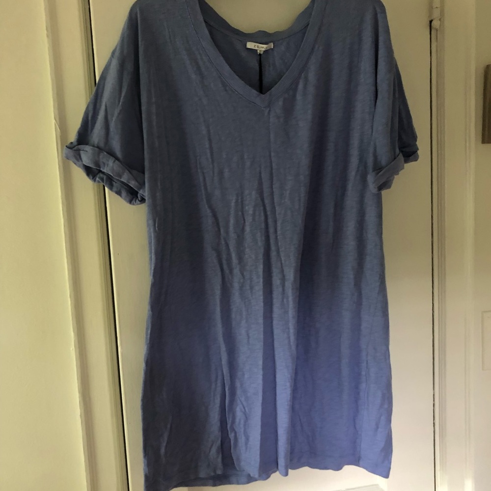 Z supply v neck T shirt dress large